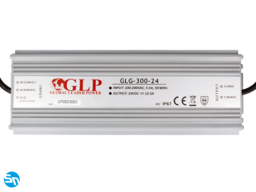 Zasilacz LED GLP GLG 24V 12,5A 300W wodoodporny IP67