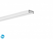 Profil aluminiowy LED MICRO-ALU lakierowany biały - 2m
