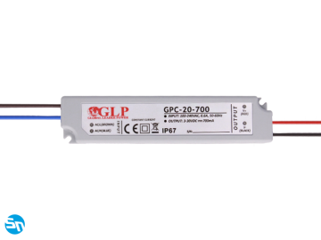 Zasilacz LED prądowy GLP GPC 700mA 21W wodoodporny IP67