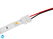 Złączka zaciskana do taśmy LED 10mm z przewodem