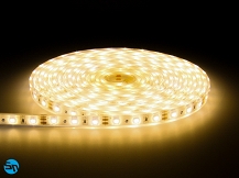 Taśma LED SMD PRO 3528 300 diod/5m 12V 24W wodoodporna IP67 - biała ciepła - 5m
