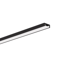 Profil aluminiowy LED MICRO-PLUS anodowany czarny 3m