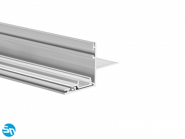 Profil aluminiowy LED NISA-NI nieanodowany - 1m