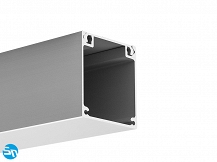 Profil aluminiowy LED NIBO anodowany - 3m