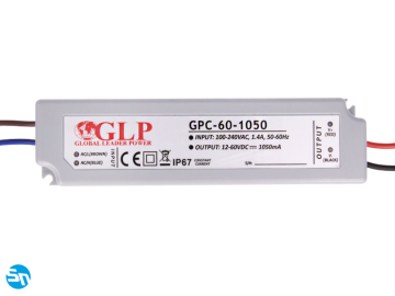 Zasilacz LED prądowy GLP GPC 1050mA 63W wodoodporny IP67
