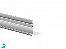 Profil aluminiowy LED NISA-KON nieanodowany - 1m