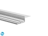 Profil aluminiowy LED NISA-KRA nieanodowany - 3m