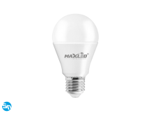 Żarówka MAX-LED E27 A60 230V 12W LED SMD - biała ciepła