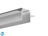 Profil aluminiowy LED TEKUS nieanodowany - 3m