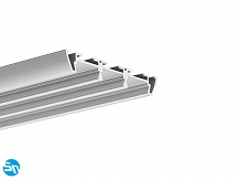 Profil aluminiowy LED TRIADA anodowany - 1m