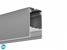 Profil aluminiowy LED GLADES anodowany - 2m