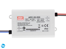 Zasilacz LED prądowy Mean Well APC 500mA 35W