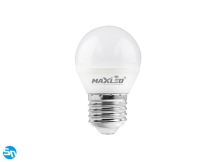 Żarówka MAX-LED E27 B45 230V 7W LED SMD - biała ciepła
