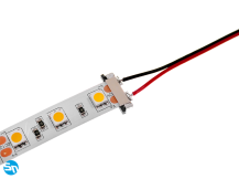 Złączka wsuwana do taśmy LED 12mm z przewodem