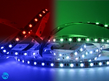 Taśma LED RGB SMD PRO 5050 60 diod/m 12V 14,4W - 1m