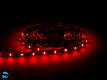 Taśma LED SMD PRO 3528 300 diod/5m 12V 24W - czerwona - 5m
