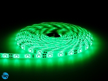 Taśma LED SMD PRO 3528 300 diod/5m 12V 24W wodoodporna IP61 - zielona - 5m