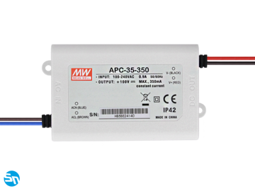 Zasilacz LED prądowy Mean Well APC 350mA 35W
