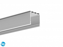 Profil aluminiowy LED LIPOD anodowany - 2m
