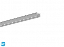 Profil aluminiowy LED PIKO anodowany - 1m