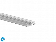 Profil aluminiowy LED POLI anodowany - 3m