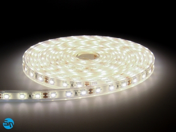 Taśma LED SMD PRO 3528 300 diod/5m 12V 24W wodoodporna IP67 - biała neutralna - 5m