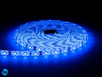 Taśma LED SMD PRO 3528 300 diod/5m 12V 24W wodoodporna IP61 - niebieska - 5m