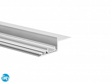 Profil aluminiowy LED NISA-KRA nieanodowany - 1m
