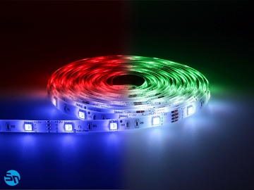 Taśma LED RGB SMD PRO 5050 150 diod/5m 12V 36W wodoodporna IP61 - 5m
